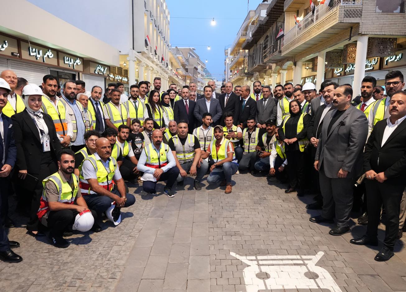 اطلاق المرحلة الثانية من اعمال تطوير شارع الرشيد