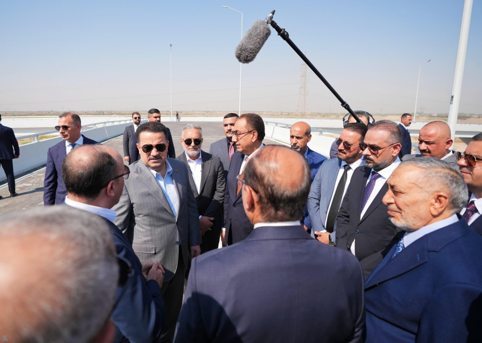 افتتاح مشروع مدخل بغداد – موصل