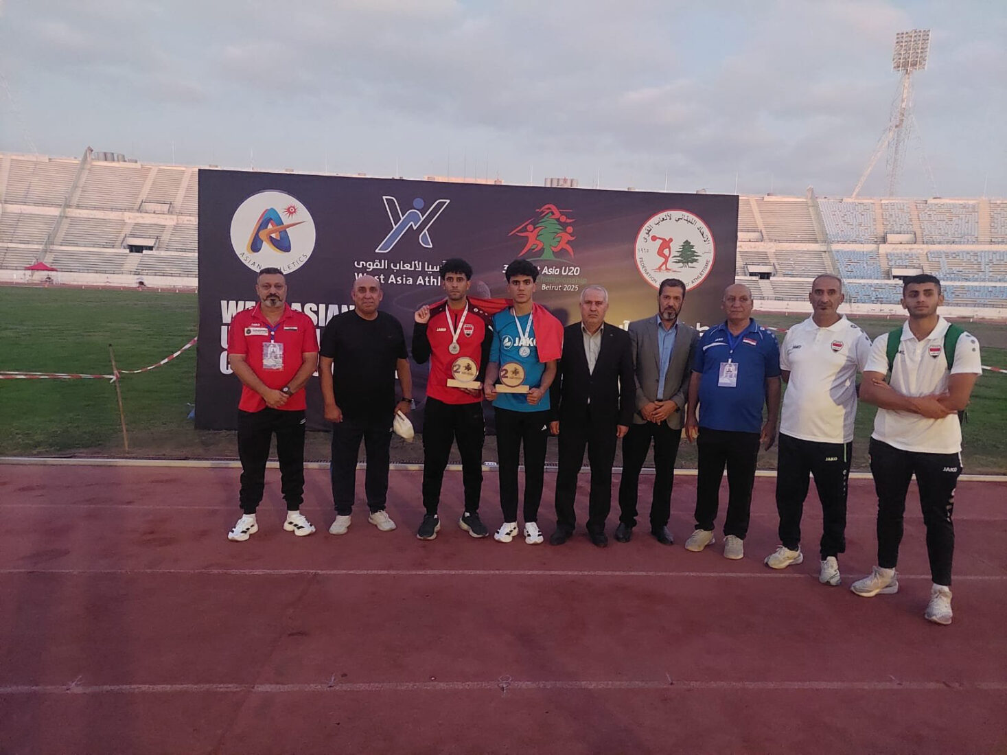 العراق يحصد ذهبيتين وفضيتين في بطولة غرب آسيا