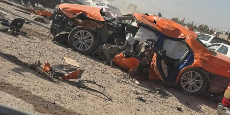 عريس وطفل بين ضحايا حادث سير في الديوانية